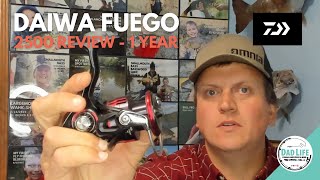 Daiwa Fuego LT Review  After 12 Month Heavy Use  2500DXH Spinning Reel  Sri Lanka Fishing [upl. by Whitman]