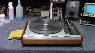 Thorens TD125MkII Turntable  eval amp testing [upl. by Ib]