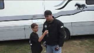 GNCC ATV Racer Adam McGill interview [upl. by Auqinahc]