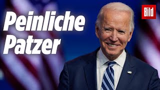 Joe Biden Das sind seine peinlichsten Momente [upl. by Sainana]