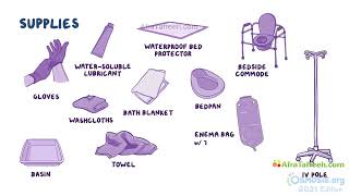 Administration of Enema  Nursing  Osmosis [upl. by Tiffy]