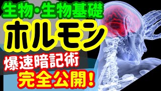 【生物基礎 21】ホルモン【ホルモンの種類】を宇宙一わかりやすく [upl. by Aiekal]