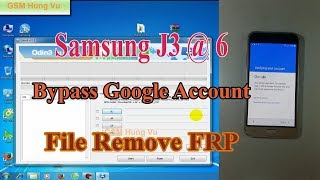 ResetBypass FRP Samsung j3 2016 by Odin and file remove [upl. by Snevets]