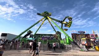 Reithoffer Show’s The Hulk Ride at the 2024 WI STATE FAIR [upl. by Oos391]