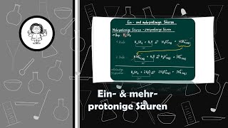 Ein und mehrprotonige Säuren [upl. by Hawkie]