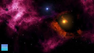 Quiet Music For Kids In The Classroom  Space Nebula  Calming classroom music for children [upl. by Crissie574]