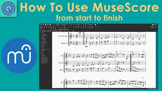 How To Use Music Notation Software  MuseScore [upl. by Puiia]