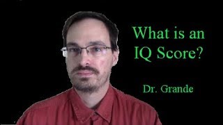 What is an IQ Score Intelligence Quotient [upl. by Anida]