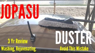 3 Year Review  Jopasu Car Duster  Avoid This Mistake  Duster Washing amp Rejuvenating [upl. by Venator]