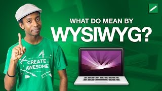 Web Design  Using a Visual HTML Editor WYSIWYG [upl. by Hotze]