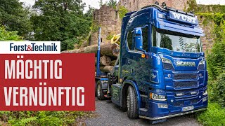 Scania R770 im Holztransport Mächtig vernünftig [upl. by Luba]