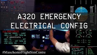 A320 Emergency Electrical Config [upl. by Nikoletta578]