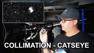 How to collimate a telescope with the Catseye collimator eyepieces [upl. by Aihsirt518]