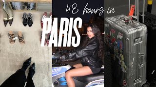 48 hours in PARIS while fashion week [upl. by Elsy]