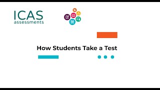 ICAS Assessments product tutorial – How students take a test [upl. by Assira]