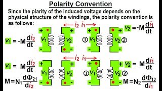 Electrical Engineering Ch 14 Magnetic Coupling 6 of 55 Polarity Convention [upl. by Vins]