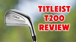 Titleist T200 Iron Review [upl. by Golub]