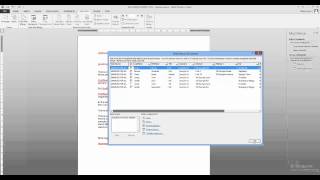 Mail Merge using word 2013 and excel 2013 [upl. by Notslah337]