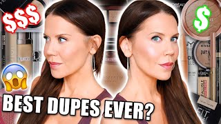 12 Drugstore Makeup DUPES  Save Cash [upl. by Zilber]