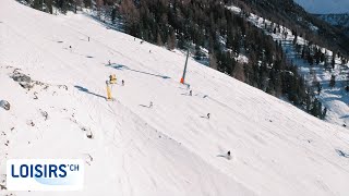 Nendaz en hiver  Ski de randonnée en toute liberté [upl. by Esinehc]