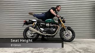 2023 TRIUMPH THRUXTON RS I Bikebiz [upl. by Martijn]