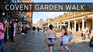 Covent Garden Walk London Walk England [upl. by Layod21]