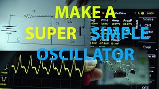 Simplest oscillator  Make an LED Blinker and Tone Generator [upl. by Hamal]