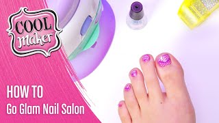 How To Get the Perfect Pedicure with the NEW Go Glam Nail Salon from Cool Maker [upl. by Aracat]