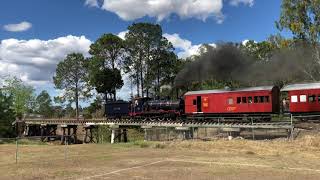 Australian Steam Trains  Queensland Pioneer Steam Railway [upl. by Bander]