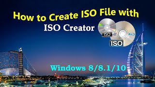 How to Create ISO File with ISO Creator [upl. by Eyahs]