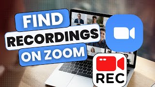 How to Find Your Recordings on Zoom for Windows Tutorial [upl. by Chantal]