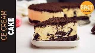 মাত্র ৩টি উপকরণে তৈরি আইস ক্রিম কেক  Ice Cream Cake Recipe  3 Ingredients Cake Cake Recipe Bangla [upl. by Till]