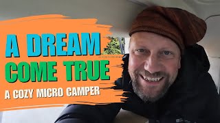 CITROEN BERLINGO MICRO CAMPERVAN CONVERSION  OUR LITTLE DREAM  CAR CAMPING  VAN LIFE 1 [upl. by Widera]