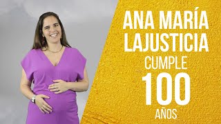 🎂 Ana María Lajusticia cumple 𝟭𝟬𝟬 años [upl. by Ellehsram]