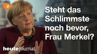 Merkel im Interview mit Marietta Slomka im heutejournal 12022021 [upl. by Ushijima]