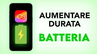 7 CONSIGLI per MASSIMIZZARE la DURATA BATTERIA del tuo IPHONE [upl. by Hussein]