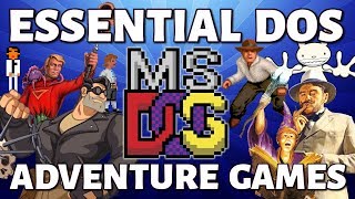 20 Essential DOS Adventure Games ft The Game Show [upl. by Vivica]