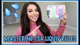 TSA CARRY ON amp LIQUID RULES  Tips and Hacks from a Flight Attendant [upl. by Shapiro]