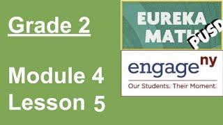 Eureka Math Grade 2 Module 4 Lesson 5 updated [upl. by Annelak]