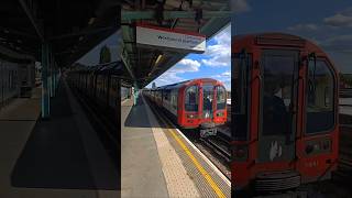 Central Line Train quotSPECIALquot Passing Through Greenford Station londonunderground TUBE [upl. by Sadowski]