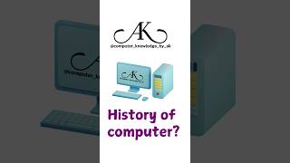 History of computer [upl. by Aryad]