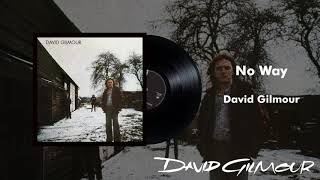 David Gilmour  No Way Official Audio [upl. by Artined143]