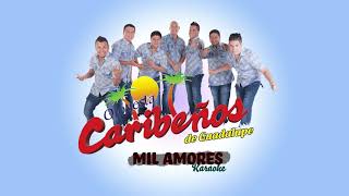 MIL AMORES  CARIBEÑOS DE GUADALUPE KARAOKE [upl. by Hare]