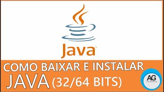 Como baixar e instalar o Java 8 todas as versões 32Bits e 64bits [upl. by Mixam]