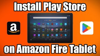 How to install Play Store on Amazon Fire Tablet [upl. by Eceerahs427]