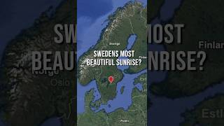 Swedens most beautiful sunrise sunrise sunrisemaddness soluppgång sweden sverige natur [upl. by Hsekin]