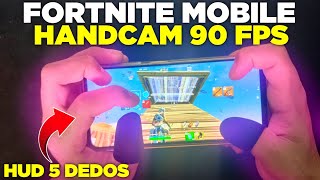 FORTNITE MOBILE HANDCAM A 90 FPS NO ONEPLUS 8 [upl. by Llennhoj67]