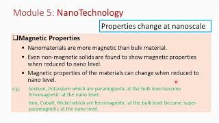 Properties change at nano scale Examples [upl. by Acinahs]