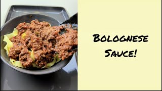 Bolognese Sauce shorts [upl. by Sonitnatsnok]