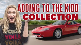 The first FERRARI I bought Manual 550 Maranello joins the Kidd Collection The Car Crowd [upl. by Yelrahs]